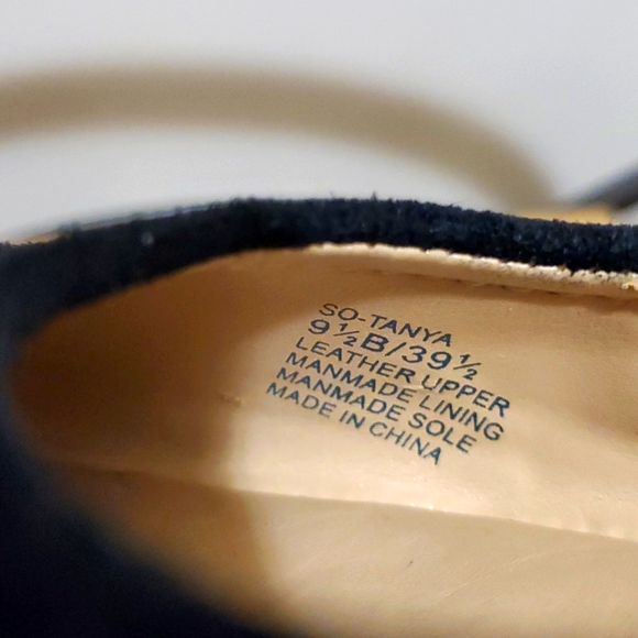 Sole Society Women's Suede Tanya Ballerina Slip-On Loafers Sz 9.5 - Picture 9 of 9